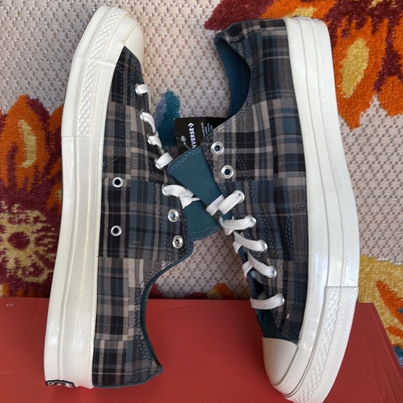 Converse 166852C
CHUCK 70 OX 
BLACK/FADED SPRUCE
Men’s sneakers - athletic shoes - Picture 12 of 16